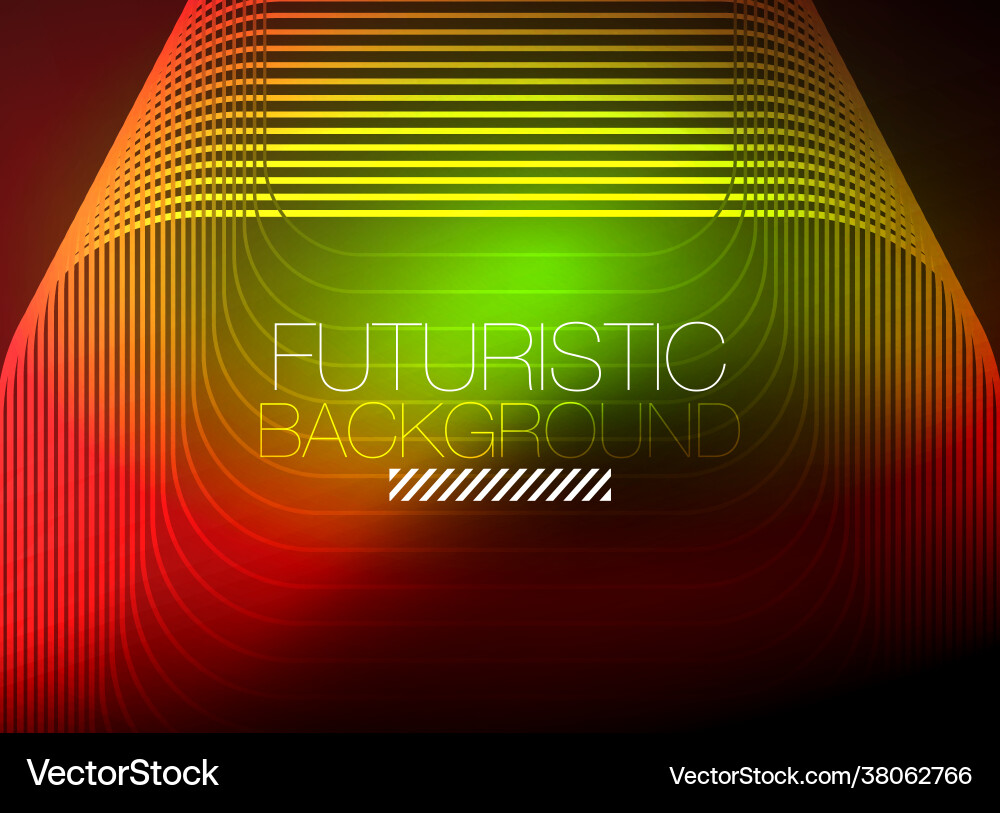 Neon color square shape lines abstract background Neon color square shape lines abstract background vector image