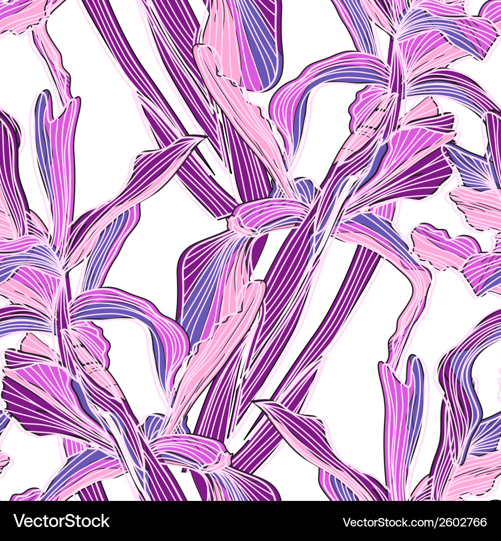 Seamless pattern vector image