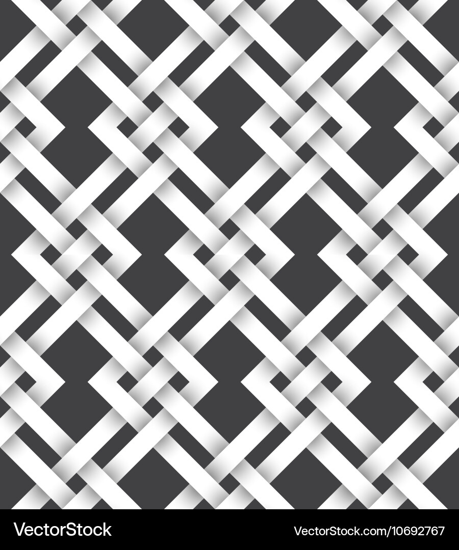 Abstract repeatable pattern background of white vector image