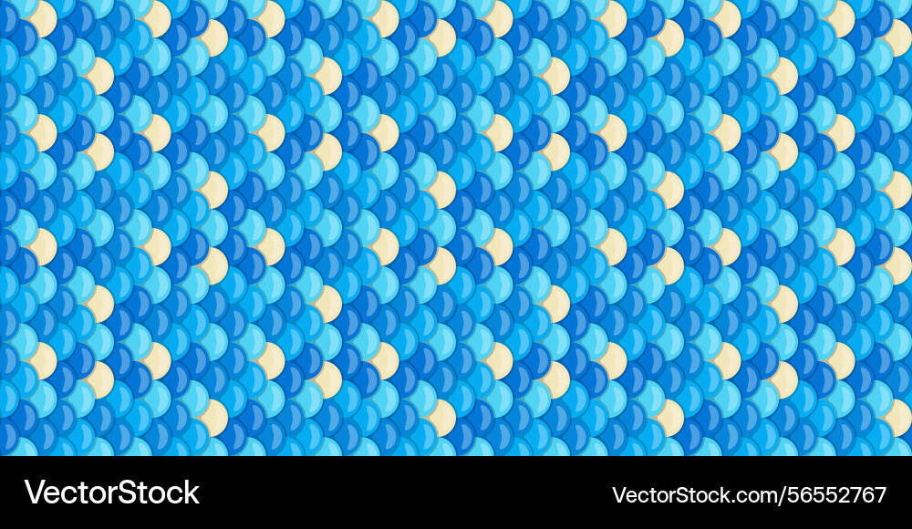 Abstract seamless pattern of overlapping blue Abstract seamless pattern of overlapping blue vector image