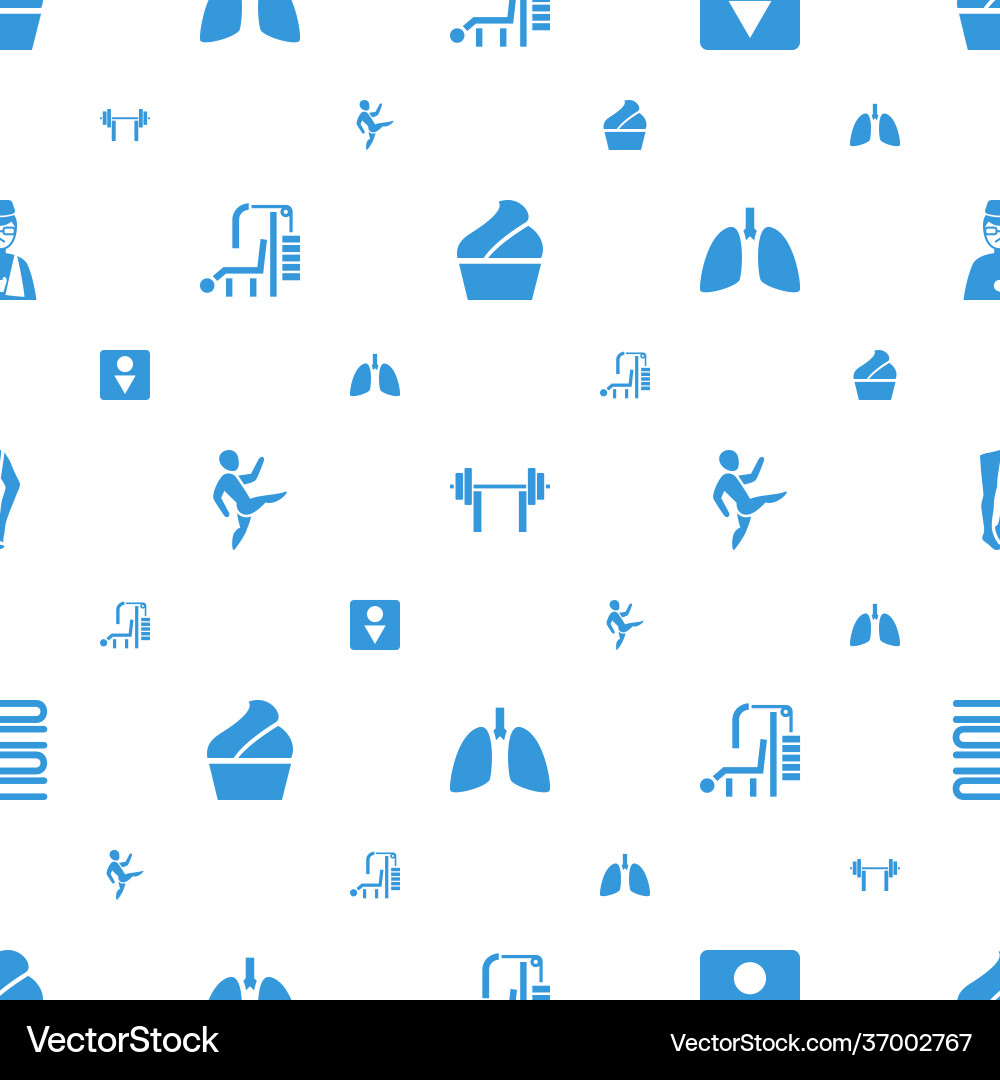 Body Icons Muster nahtlos weiß Hintergrund Body Icons Muster nahtlos weiß Hintergrund vektorbild