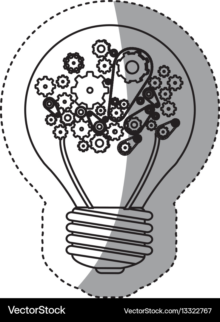 Brain hosting data icon stock Vector Image