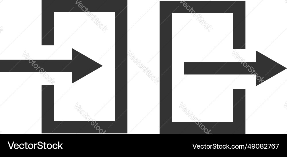 Close icon sign cancel symbol web design error Vector Image