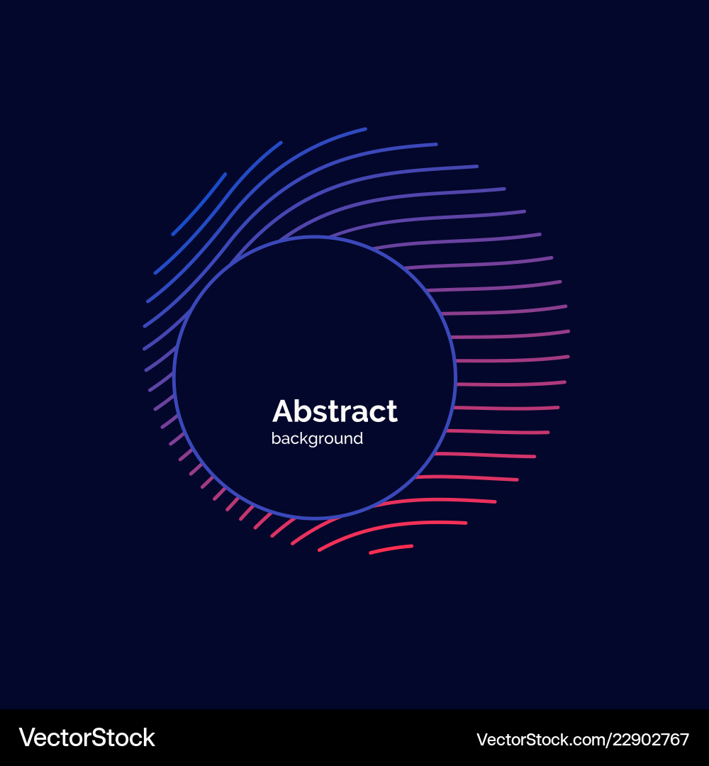 Dynamic Wave Abstract Background Vector Image