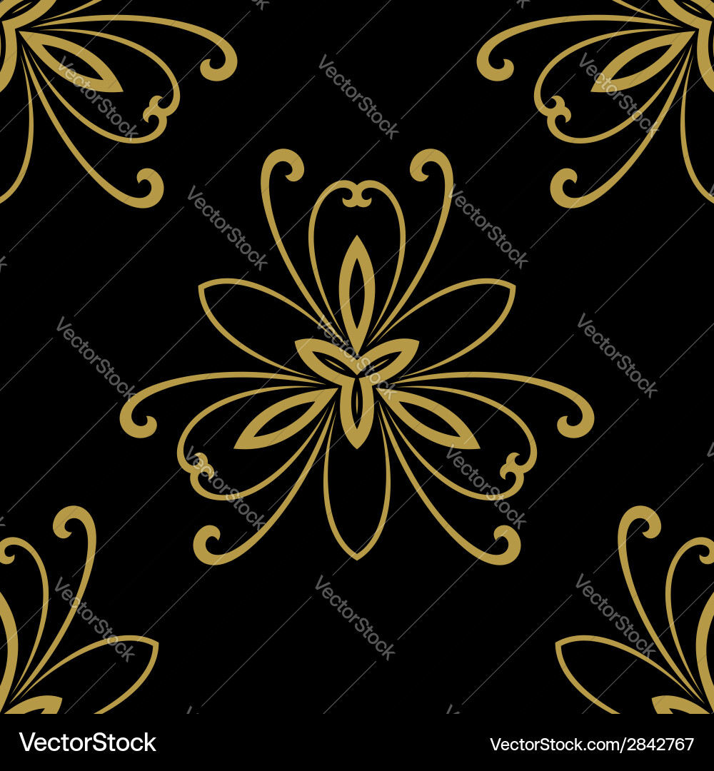 Orient seamless pattern abstract background Vector Image