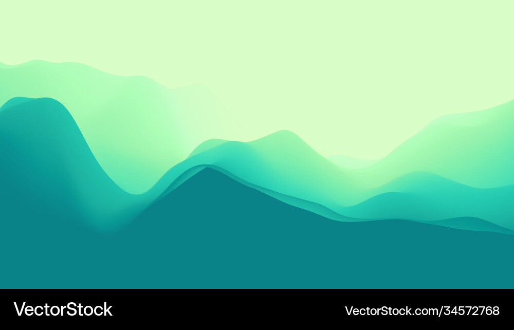 Abstract wavy background with modern gradient Abstract wavy background with modern gradient vector image