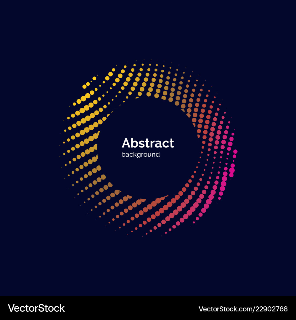 Dynamic Particle Waves Background vector image