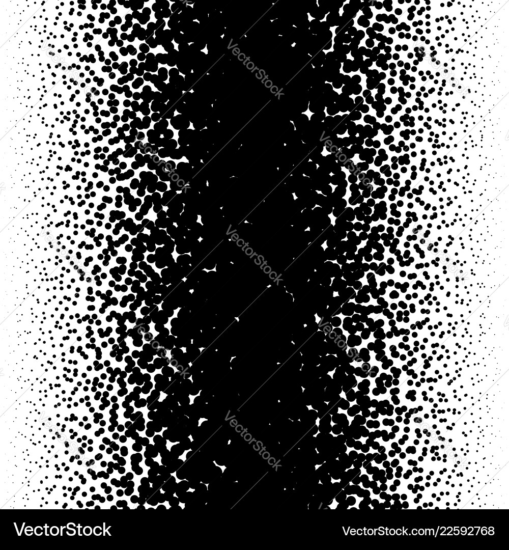 Random circles pattern halftone Random circles pattern halftone vector image