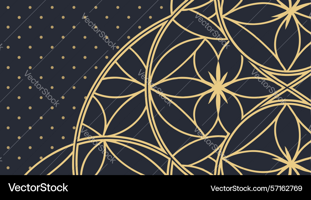 Abstract linear geometric pattern modern vector image