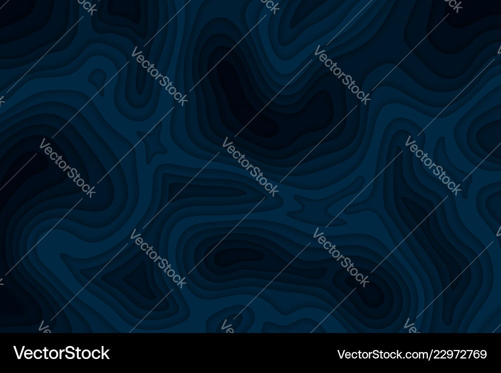Papercut multi layers color background vector image