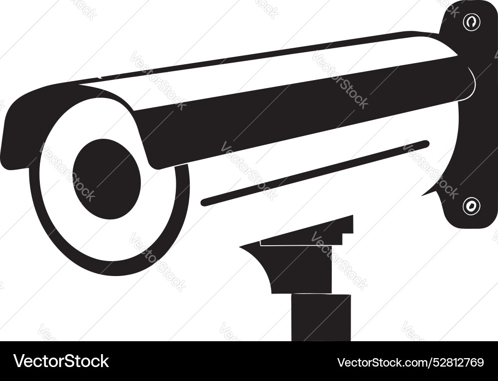 Protectvue security camera symbol securescan Vector Image