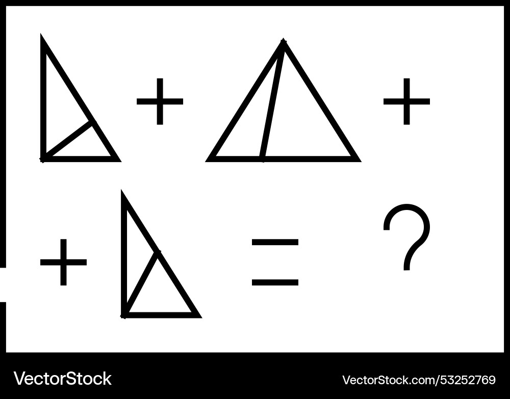Tasks with shapes line icon Tasks with shapes line icon Vector Image