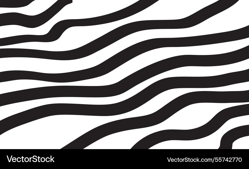 Abstract black wave lines pattern Abstract black wave lines pattern vector image