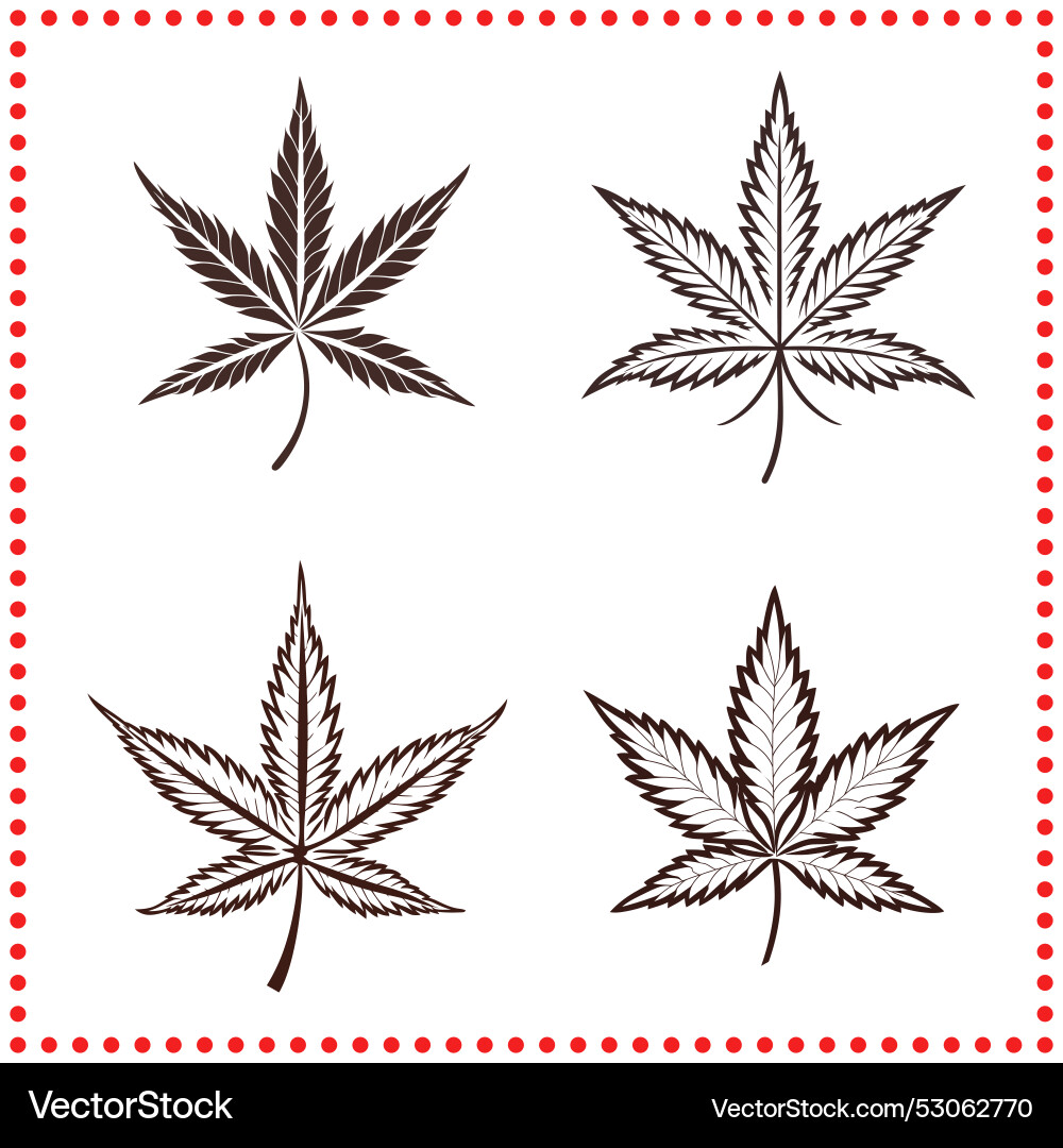Natures palette the subtle beauty of leaf motifs Natures palette the subtle beauty of leaf motifs vector image