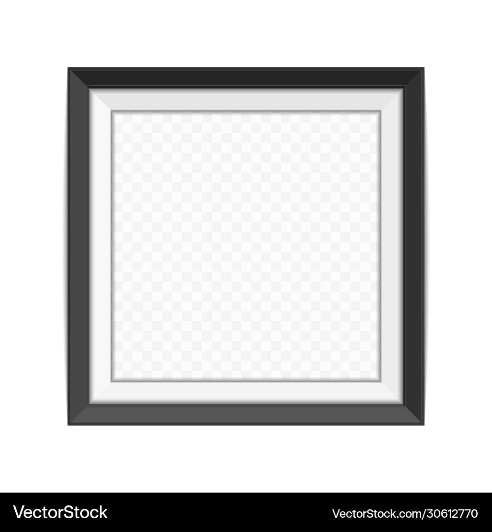 Realistic frame Realistic frame vector image