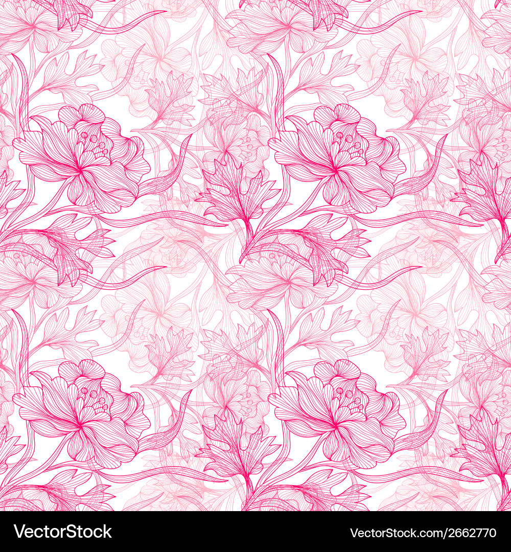 Seamless pattern vector image