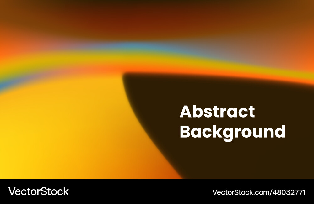Abstract colorful blur gradient background design Vector Image