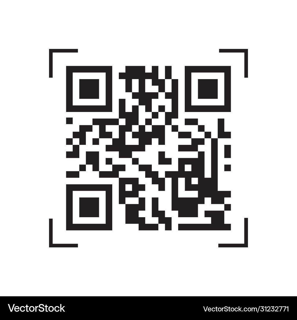 Qr code barcodes Vector Image