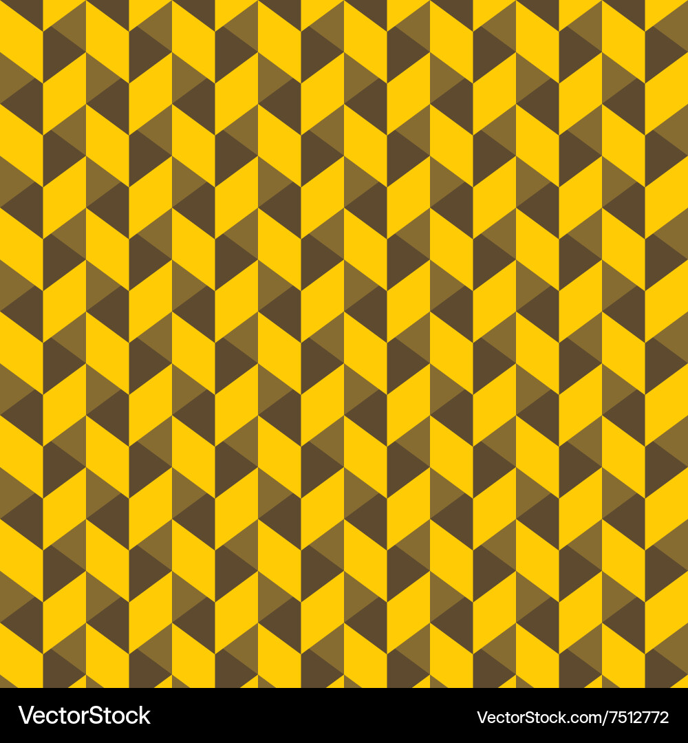 Creative square pattern background vector image