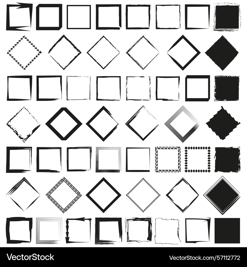 Geometric shape grid outline form structure Vector Image