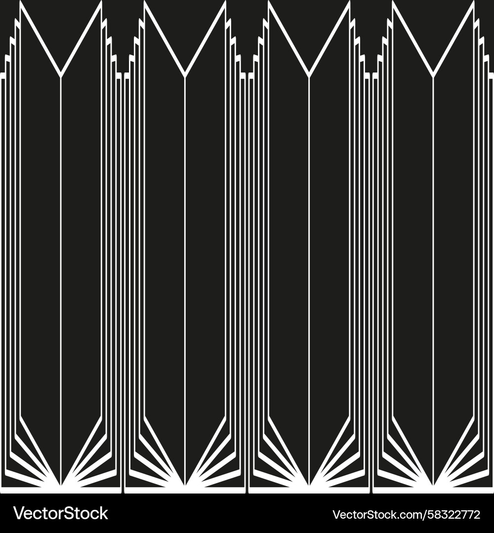 White Linear Stripe Pattern Vector Image