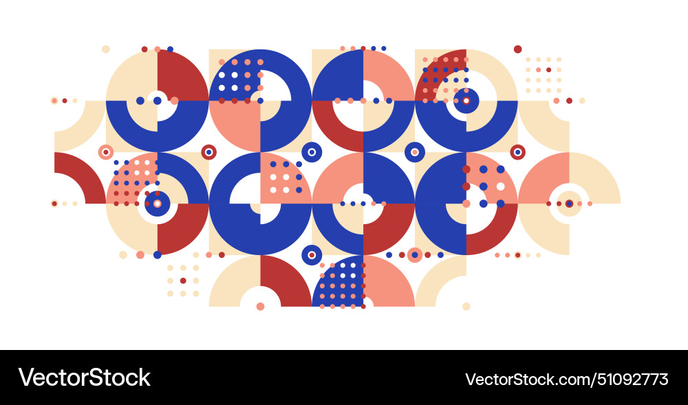 Abstract geometric background modular tiling Abstract geometric background modular tiling vector image