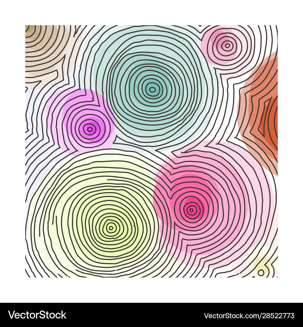 Abstract pattern curved lines grunge boho Abstract pattern curved lines grunge boho vector image