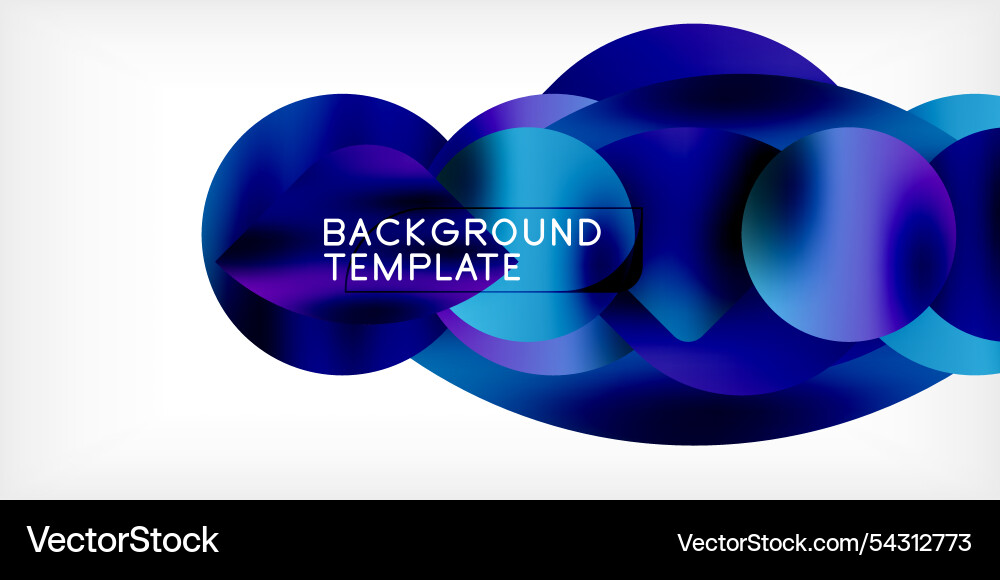 Bright circles with shadows abstract background Bright circles with shadows abstract background Vector Image