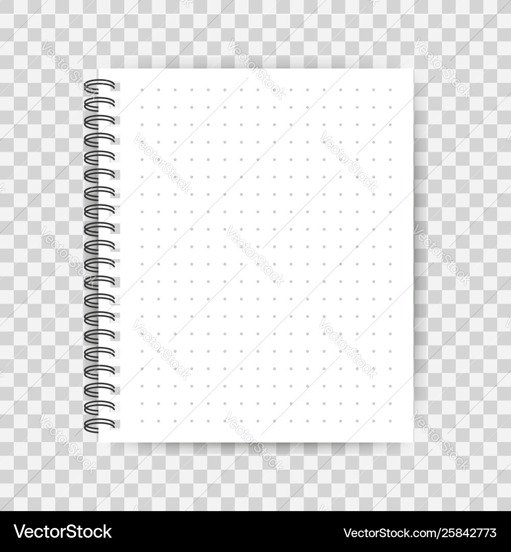 Notebook mockup with place for your image text Notebook mockup with place for your image text vector image
