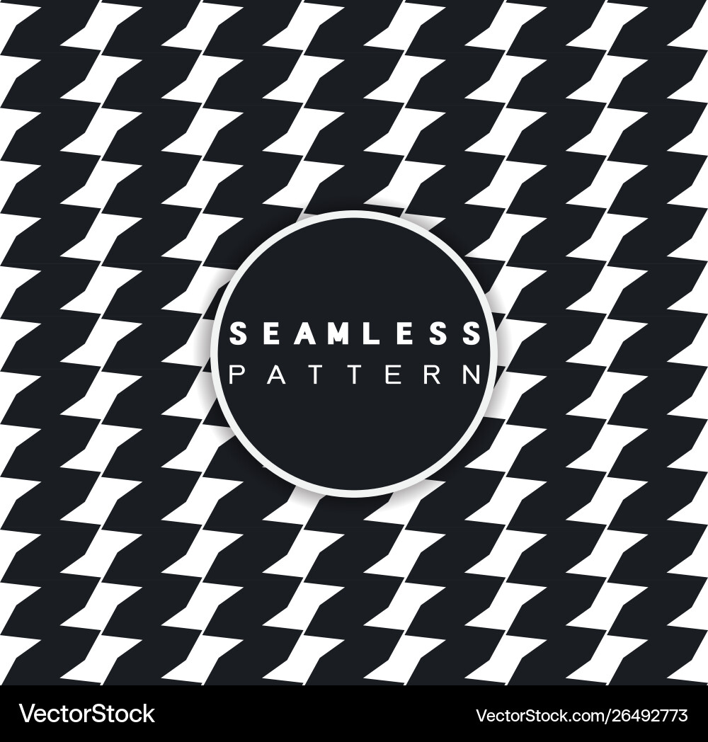 Retro Zigzag Pattern vector image