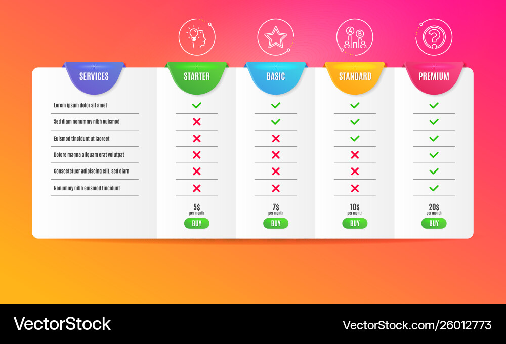 Star ab testing and idea icons set question mark Star ab testing and idea icons set question mark vector image