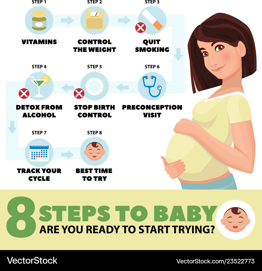 Vorlage Vorlage 8 Schritt zu babytips Vorlage Vorlage 8 Schritt zu babytips vektorbild