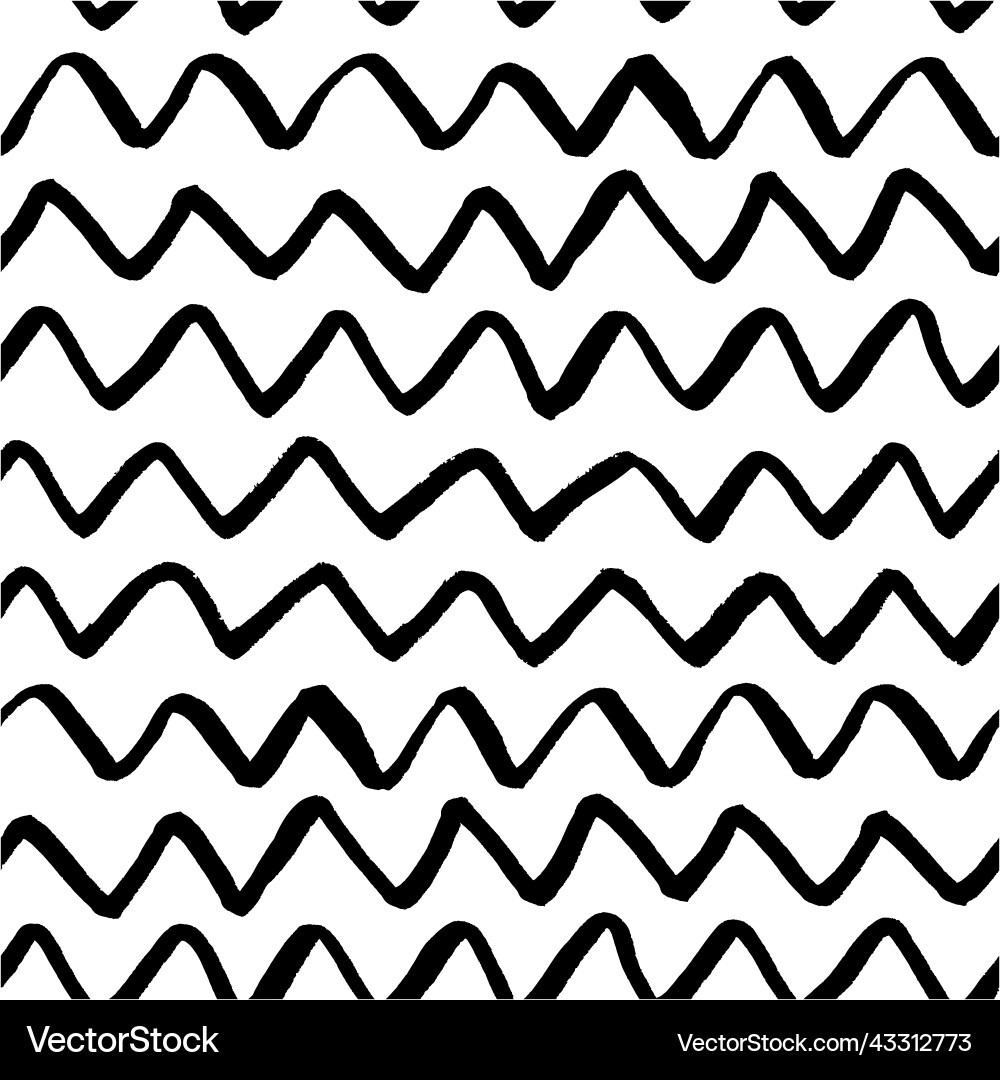 Zigzag seamless pattern Zigzag seamless pattern vector image