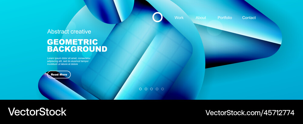 Abstract background for your landing page design Abstract background for your landing page design vector image