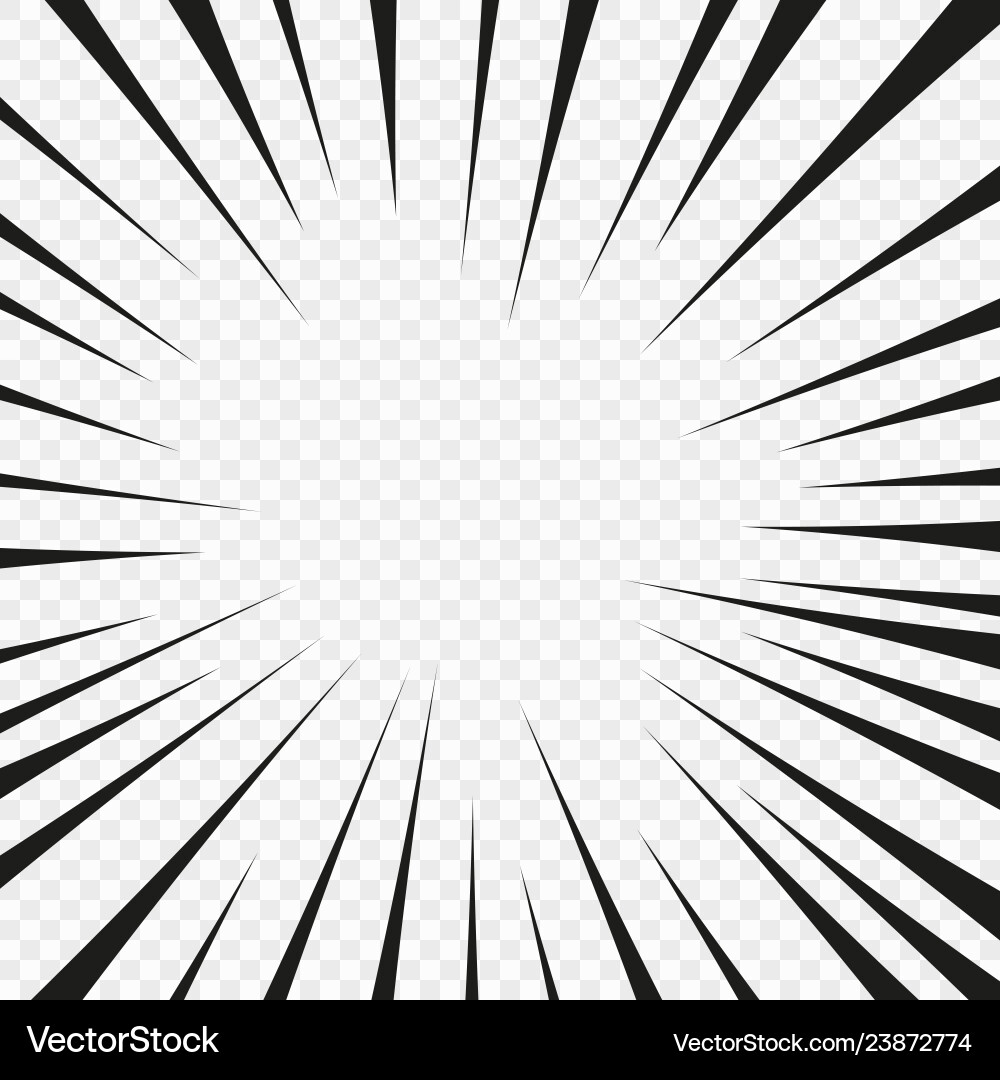 Comics die Blitz Explosion Radial Linie Superheld Comics die Blitz Explosion Radial Linie Superheld vektorbild