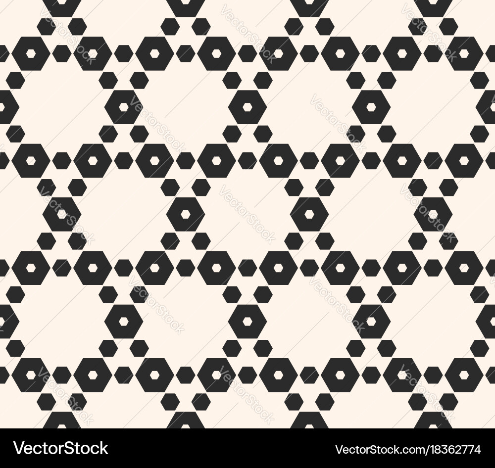 Geometric seamless pattern with delicate lattice vector image
