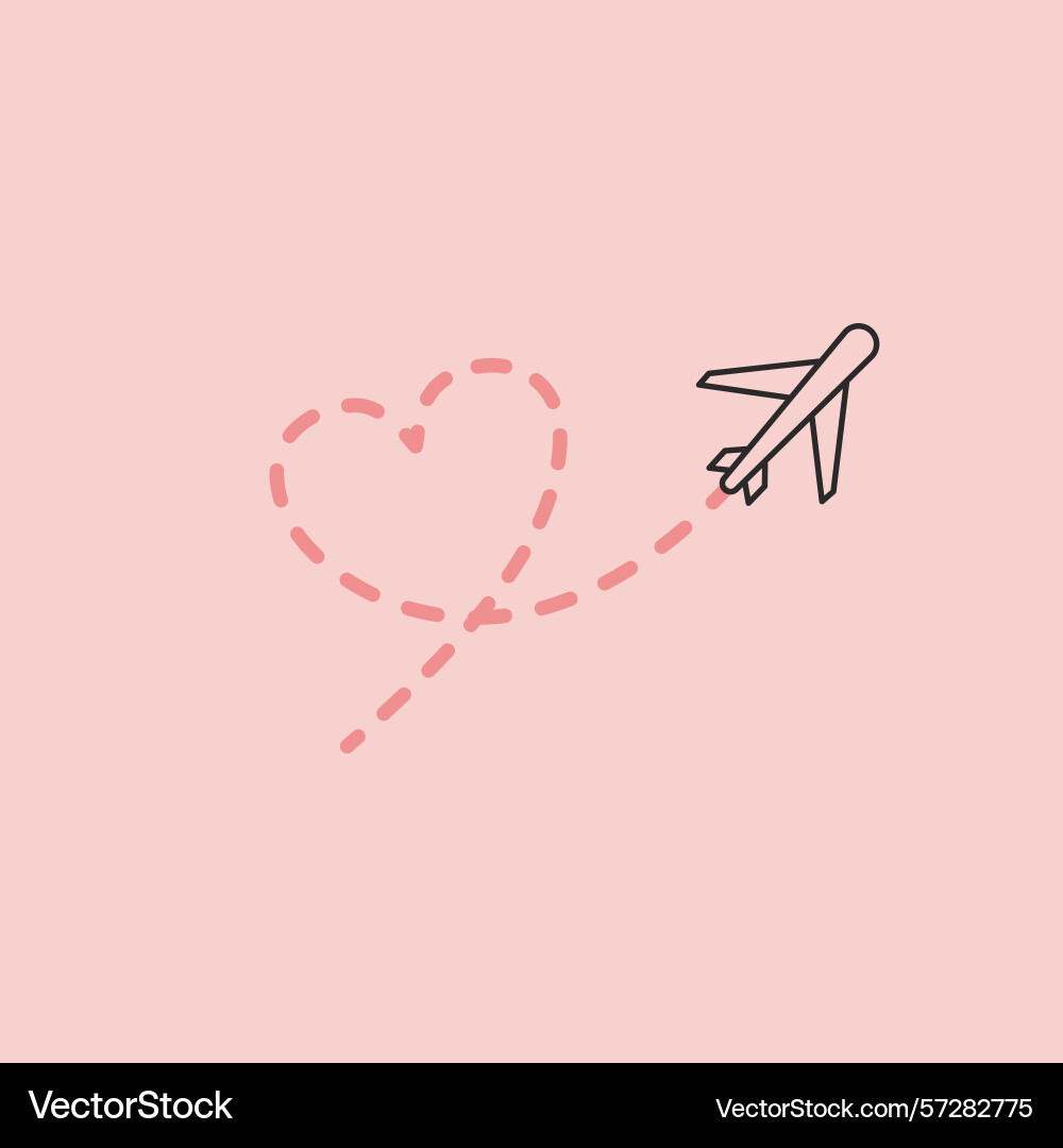 Abstract logo design template in simple linear vector image