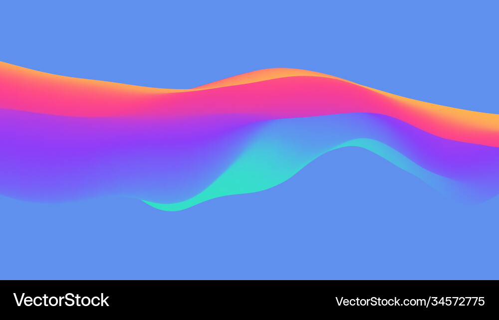 Abstract wavy background with modern gradient Abstract wavy background with modern gradient Vector Image