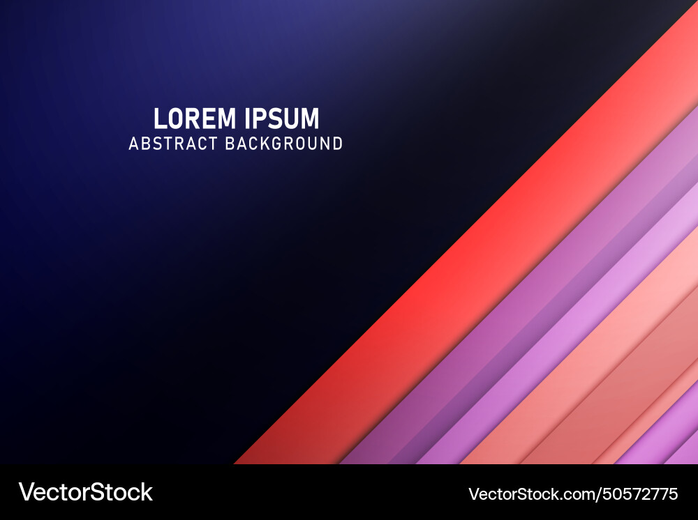 Diagonal stripes overlapping layer background Vector Image