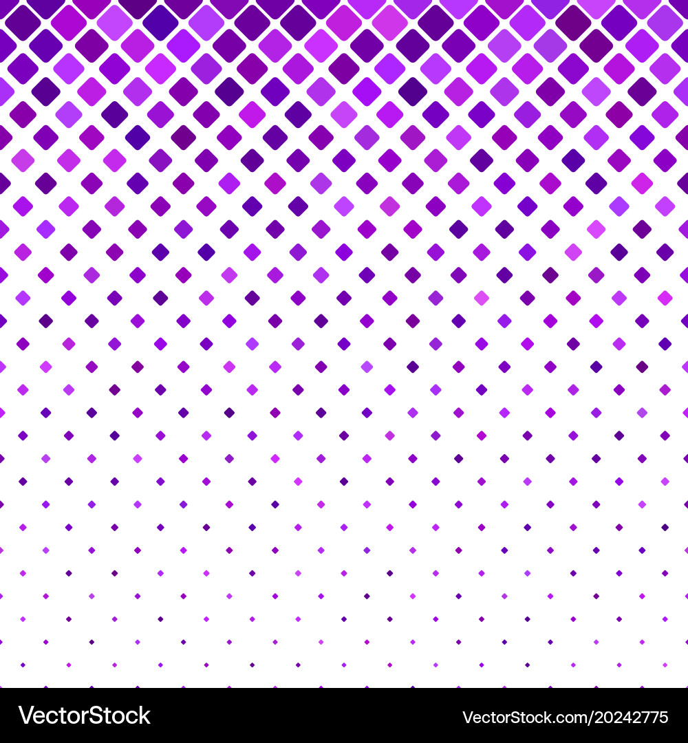 Geometrical diagonal square pattern background vector image