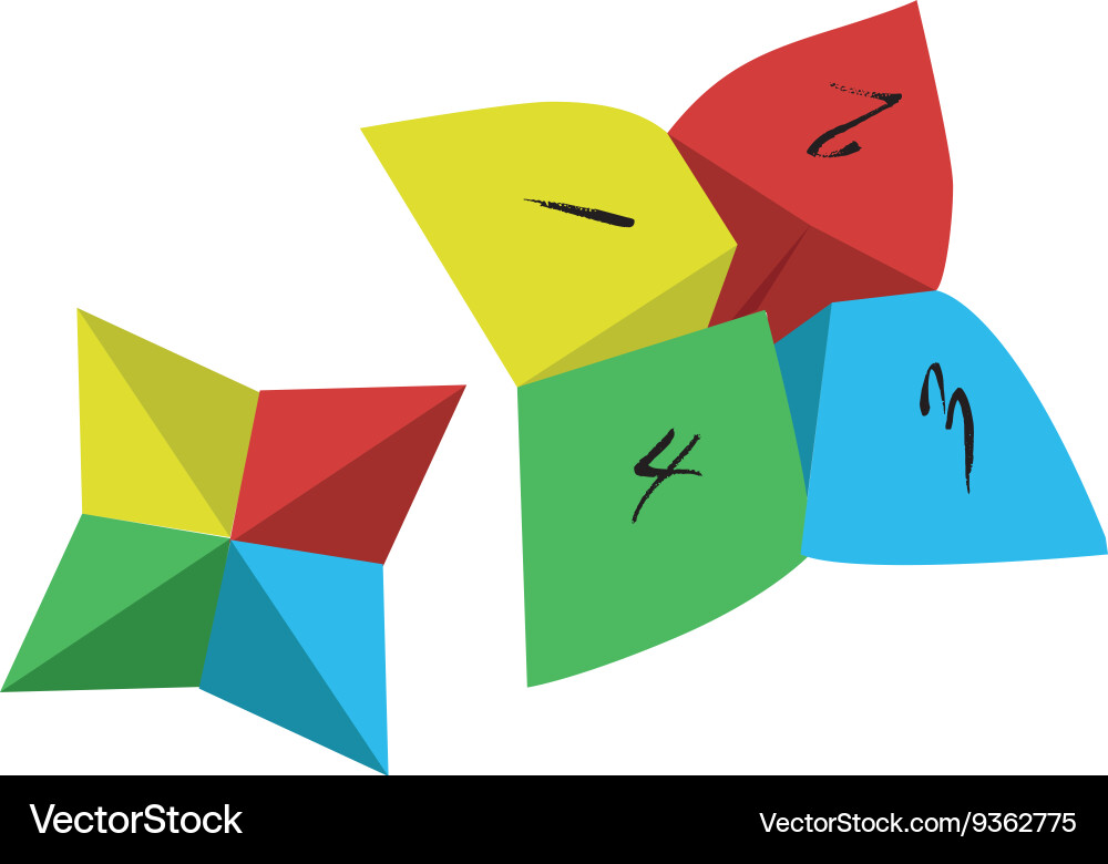 Guessing game vector image