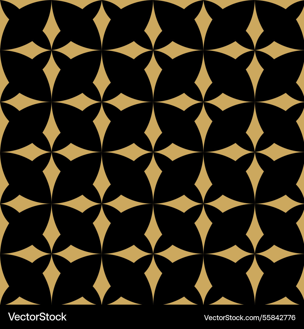 Abstract geometric pattern with squares crosses Vector Image