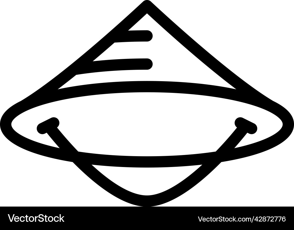 Dawley limao asiatische Linie Symbol Dawley limao asiatische Linie Symbol vektorbild