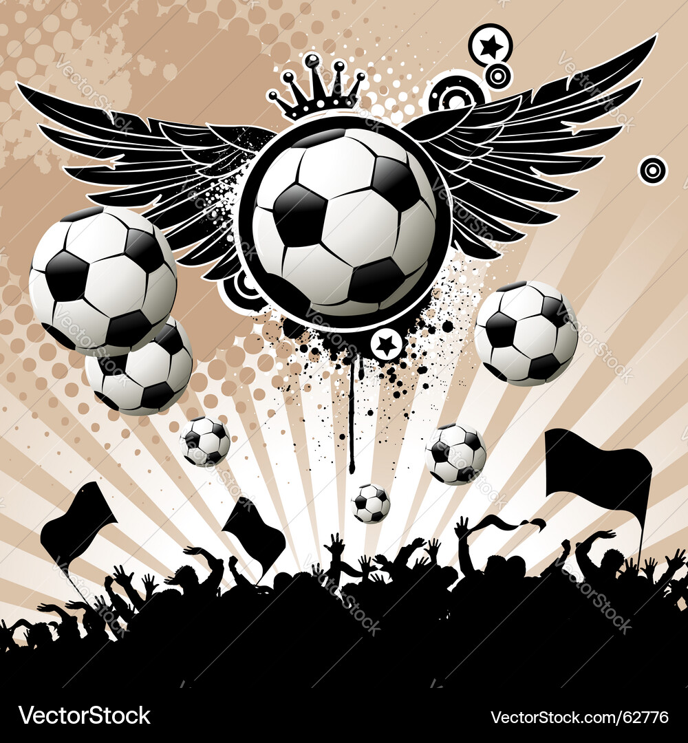 Dynamic Sports Background vector image