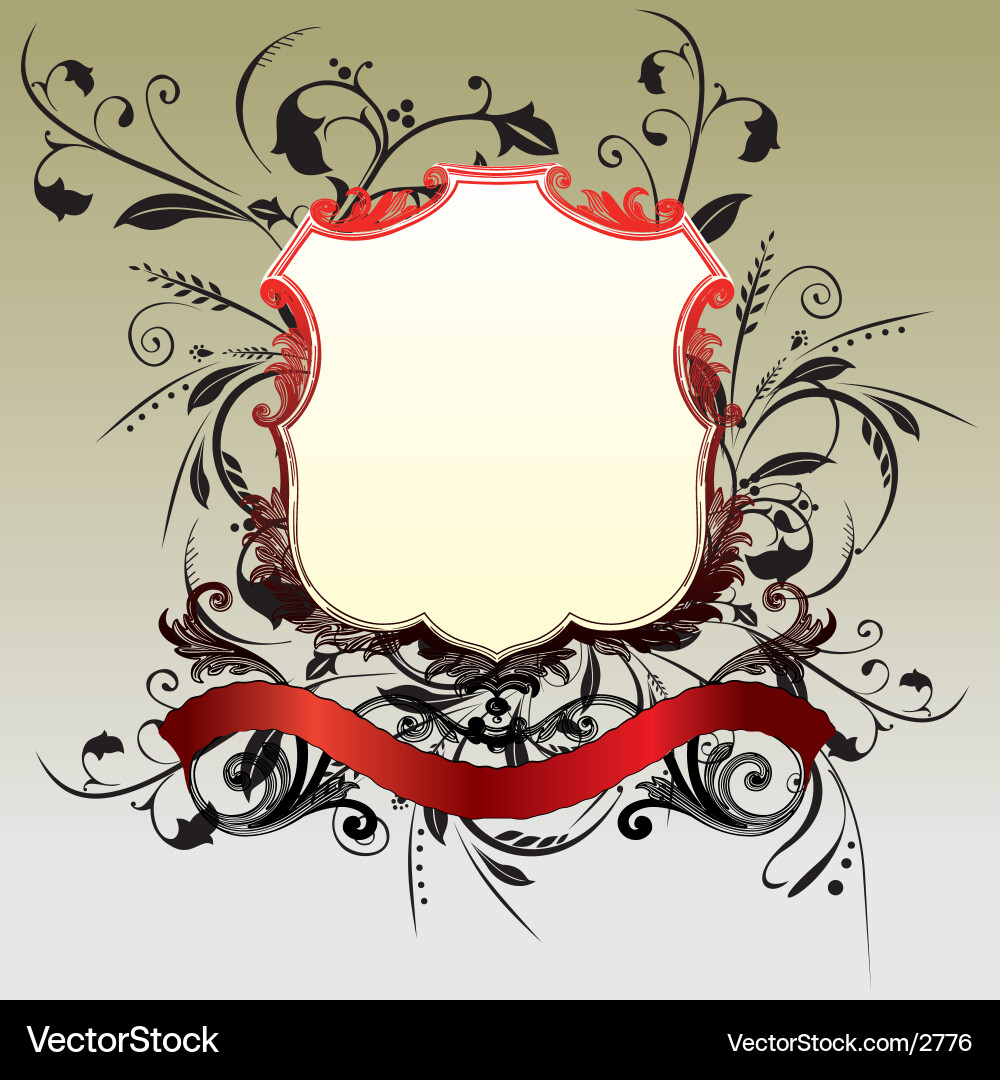 Elegant Frame Border vector image