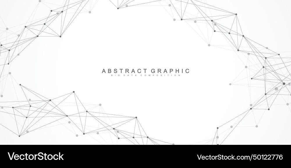 Global network connection banner design template Vector Image