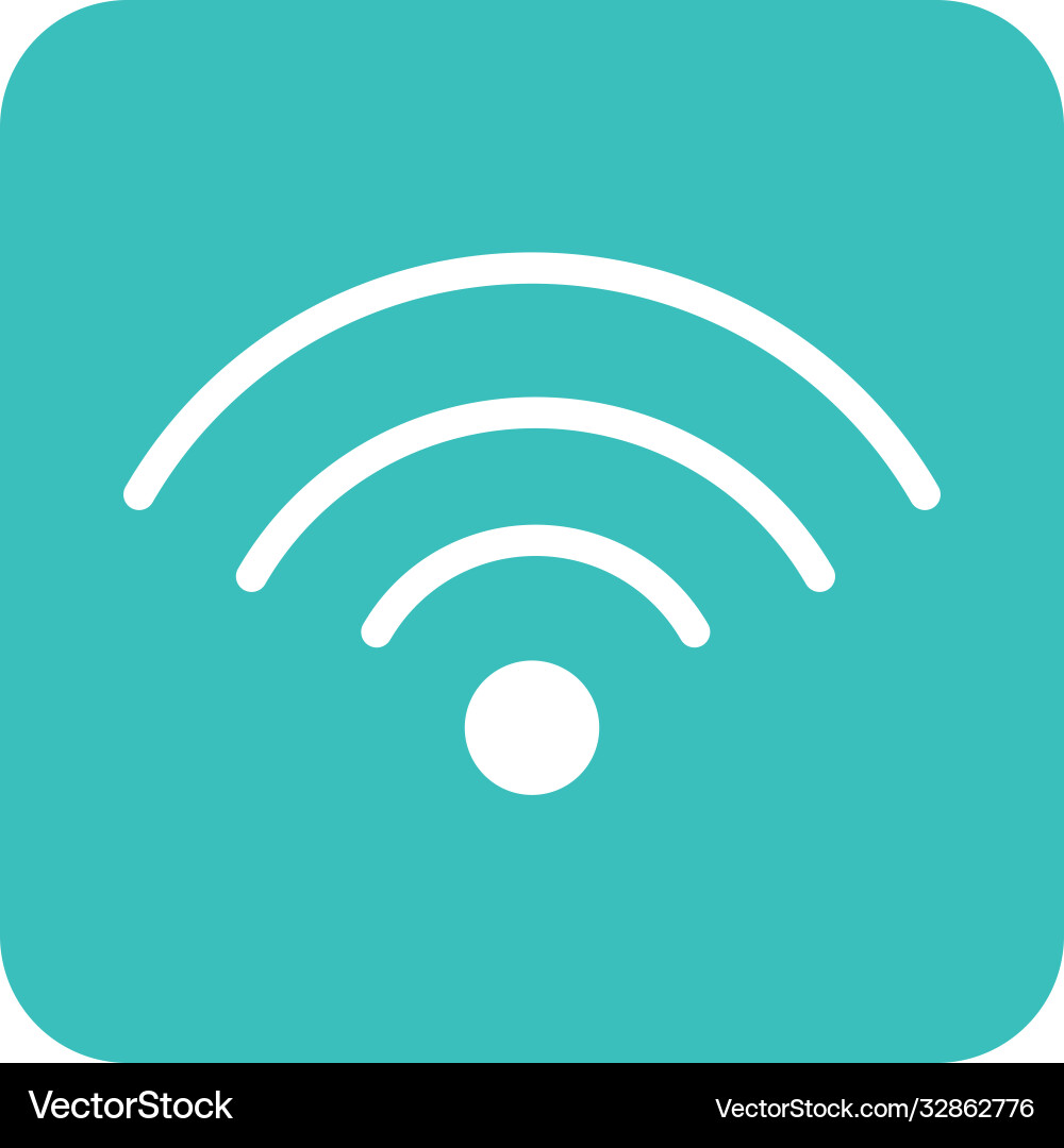 Mobile application internet wifi connection web Vector Image