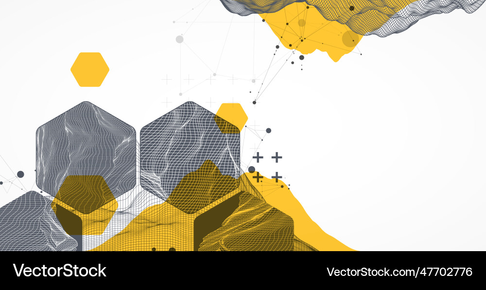 Modern science technology abstract background Modern science technology abstract background vector image