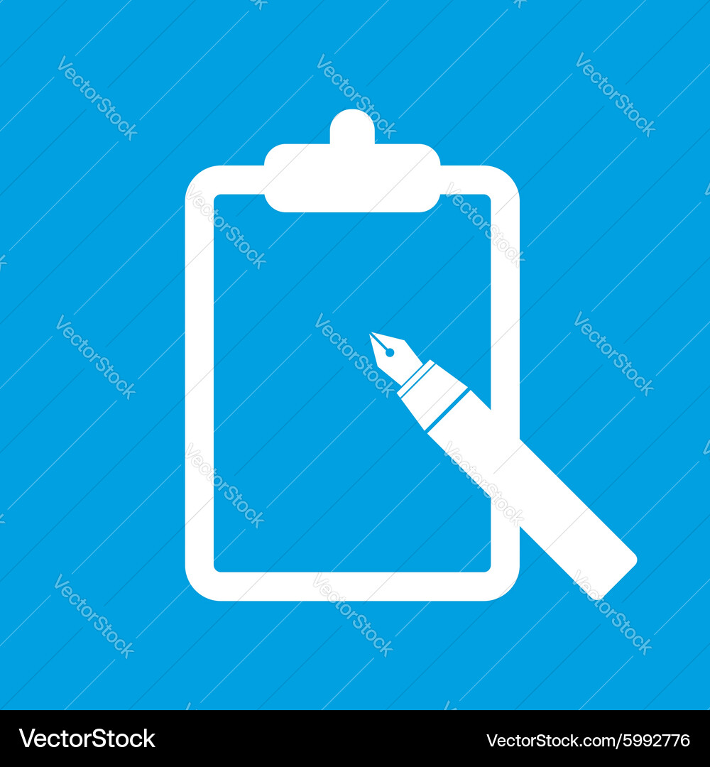 Note icon simple vector image
