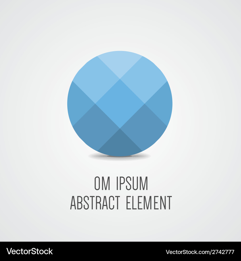 Abstract circle background Vector Image